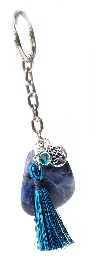 Sodalite Key Ring - Pranachic