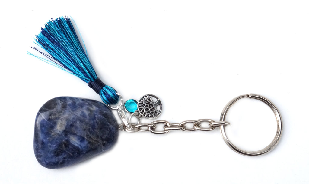 Sodalite Key Ring - Pranachic