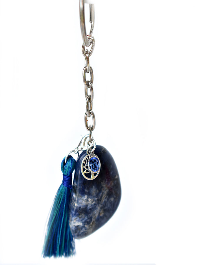 Sodalite Key Ring - Pranachic