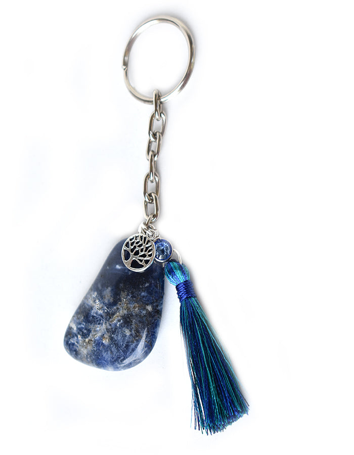 Sodalite Key Ring - Pranachic