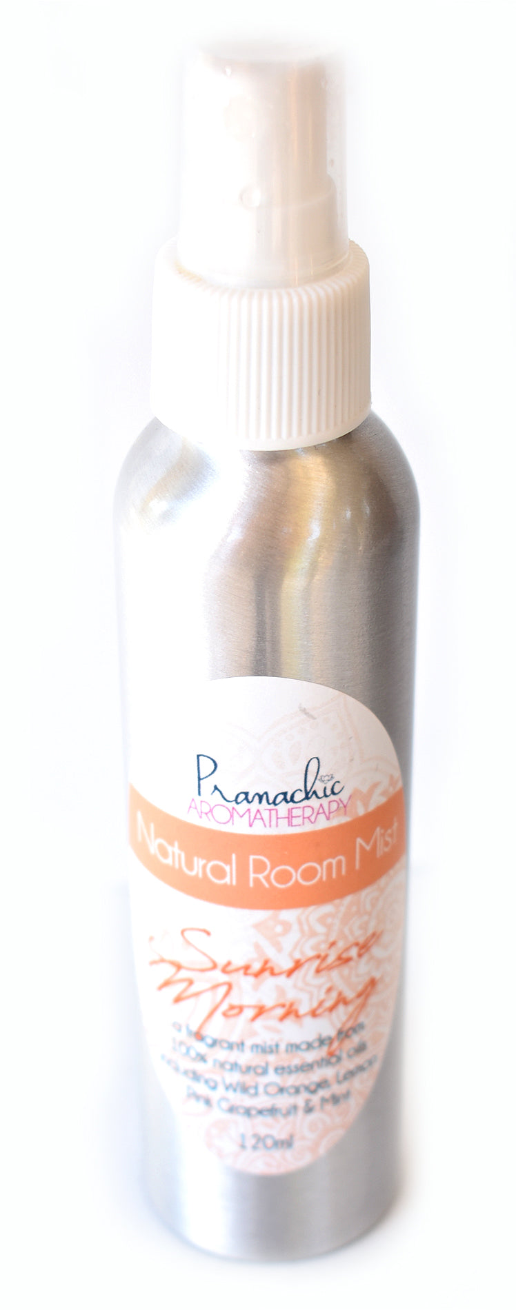 Sunrise Morning - the refreshing scents of wild orange, lemon, grapefruit and mint - Pranachic