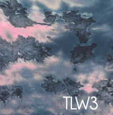 Long Skinny Tee with Storm Wash, Iceberg, Lizard and Electric Spiral Tie Dyes