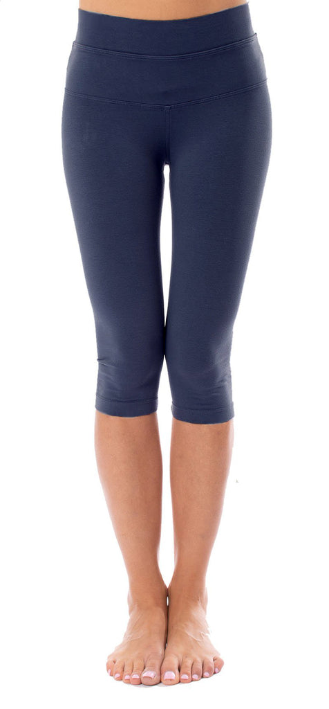 Hi Rise Knee Leggings - Pranachic