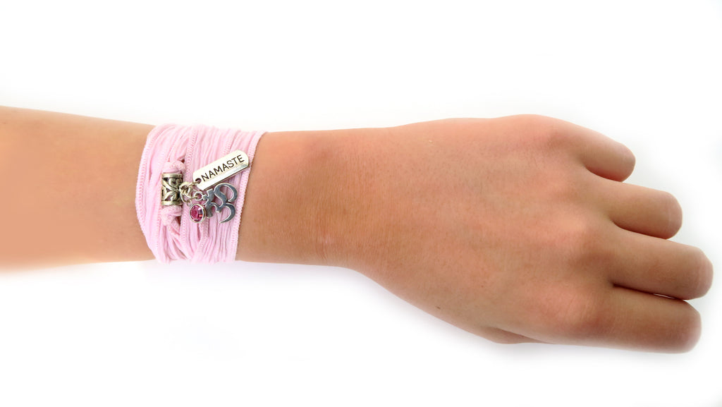 Open Your Heart - Yoga Silk Wrap - Pranachic