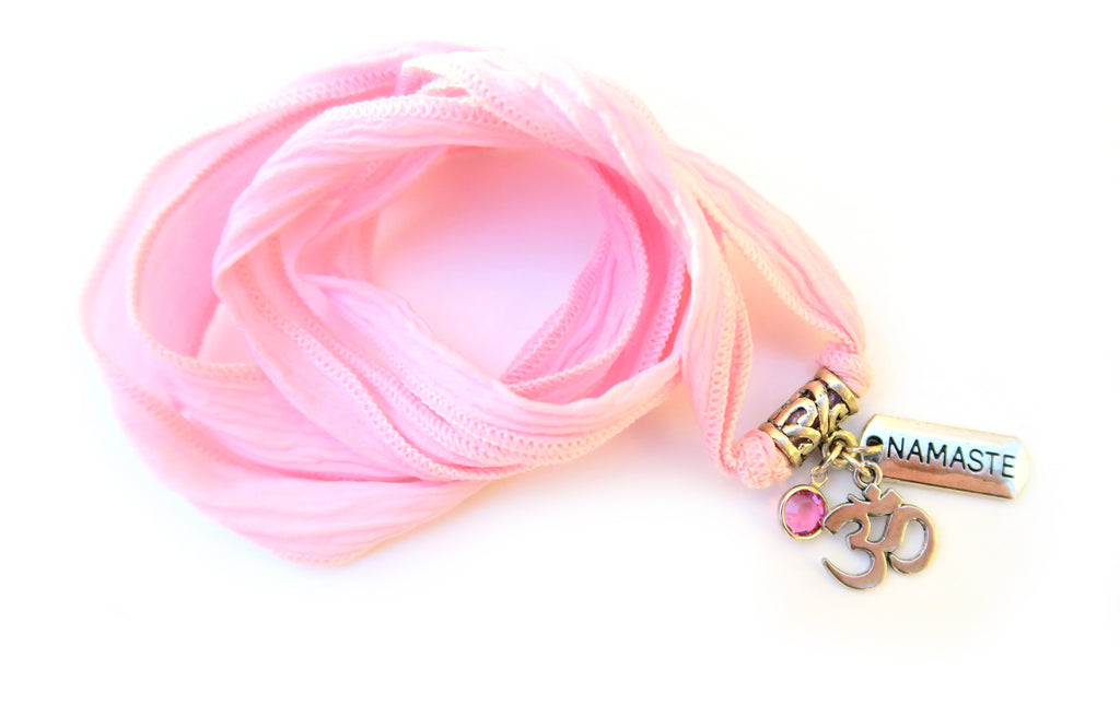 Open Your Heart - Yoga Silk  Wrap - Pranachic