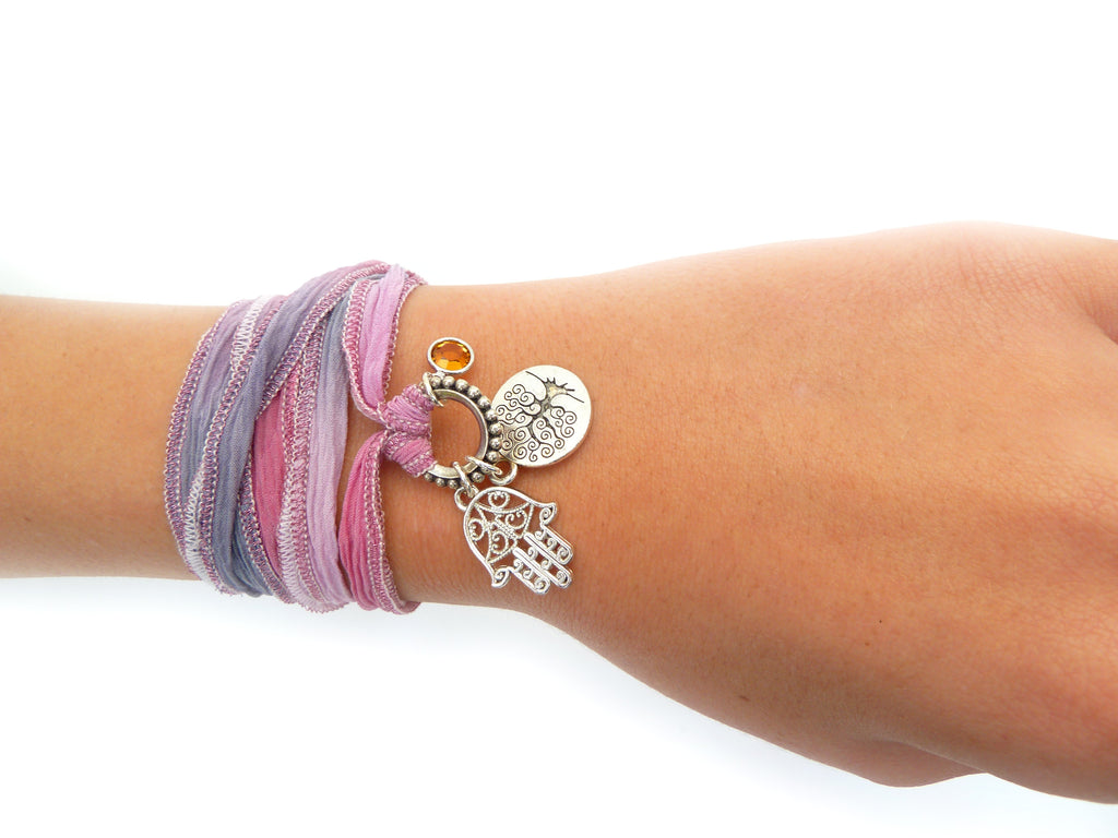 Follow Your Heart - Yoga Silk Wrap - Pranachic