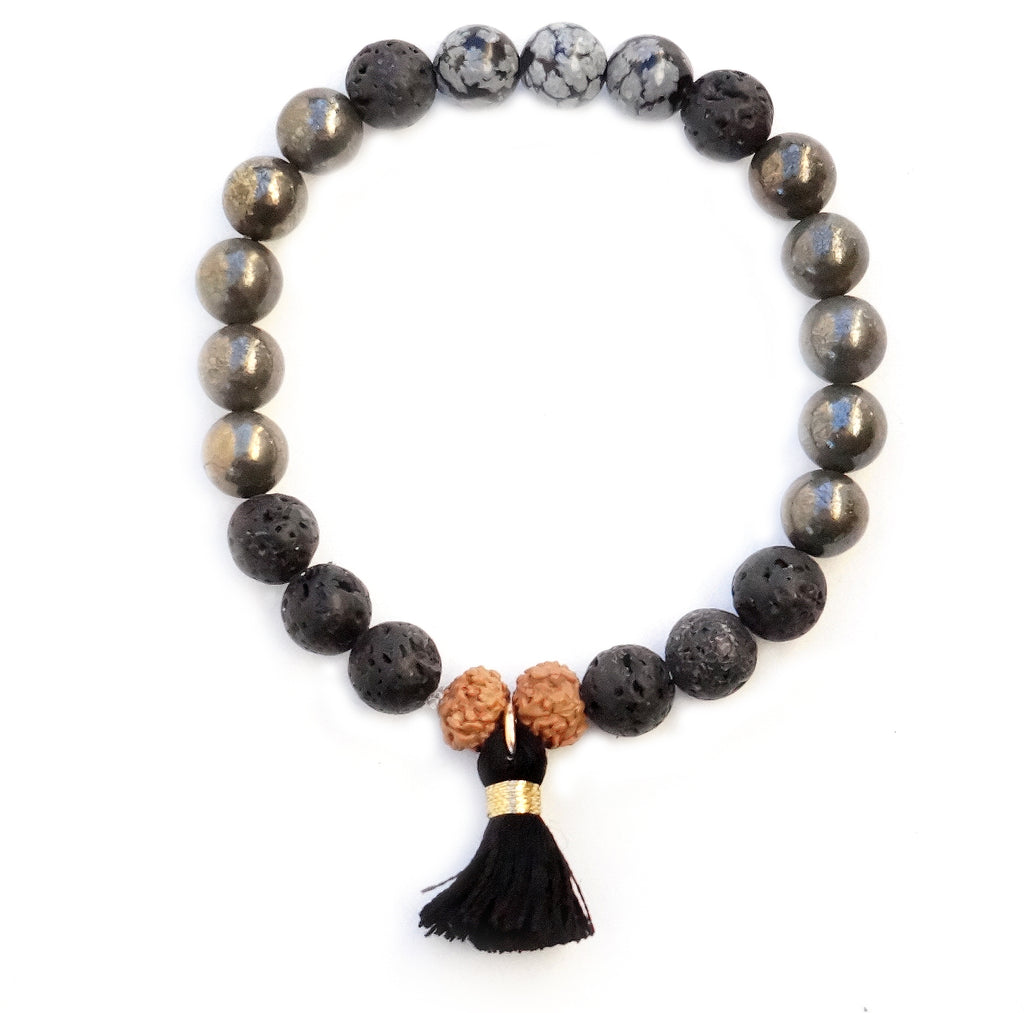 Dark of the Night Yin Bracelet - Pranachic