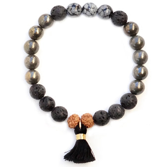 Dark of the Night Yin Bracelet - Pranachic