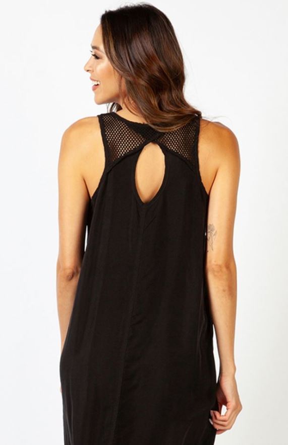 Honeycomb Yoke Tank Dress