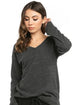 Long Sleeve Boyfriend V Neck Tee