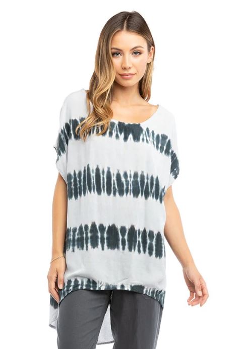 Chevron Weave Hi Lo Tunic