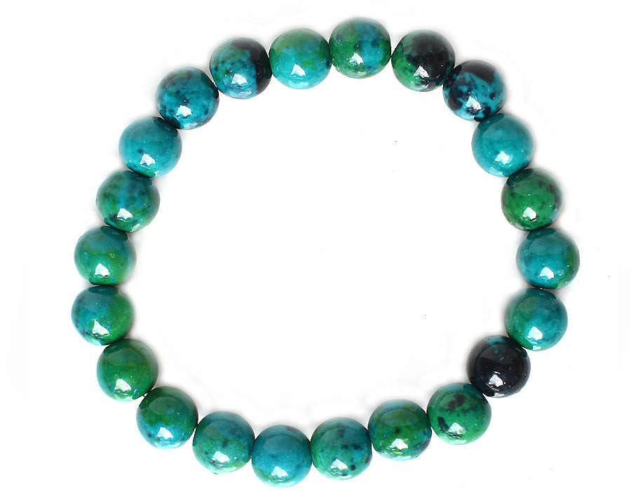 Self Expression - Chrysocolla bracelet