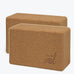 Gaiam Sol Natural Cork Block - pair - Pranachic