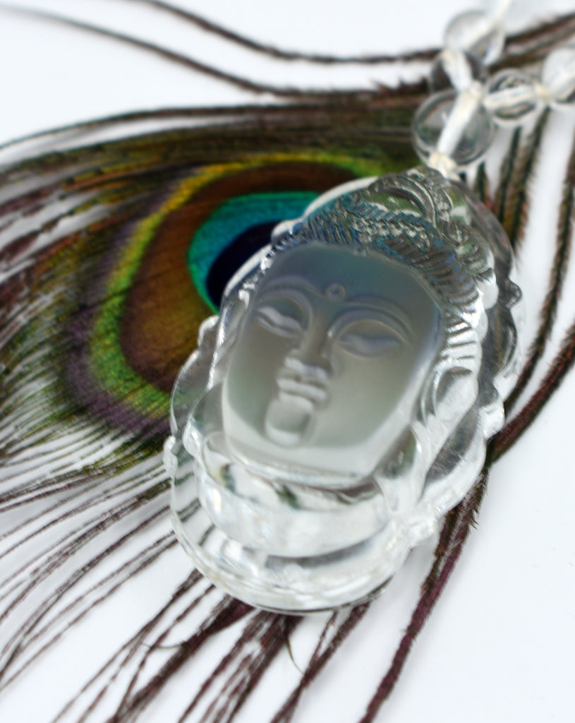 Clear Goddess Necklace