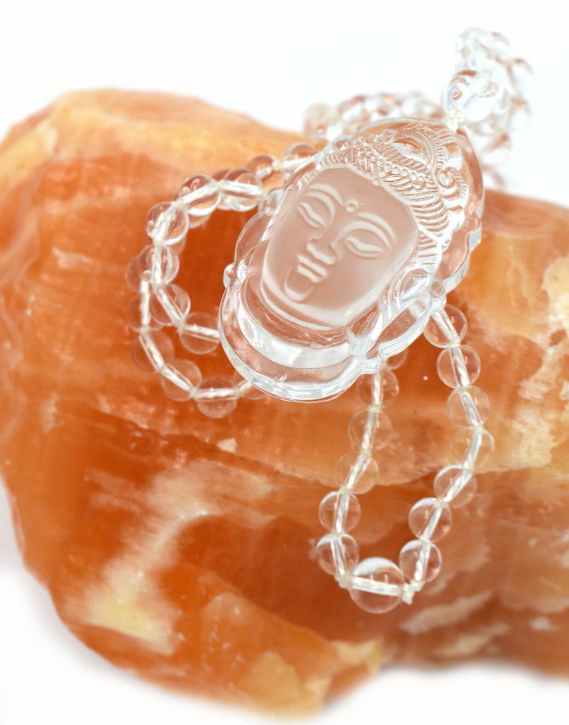 Clear Goddess Necklace