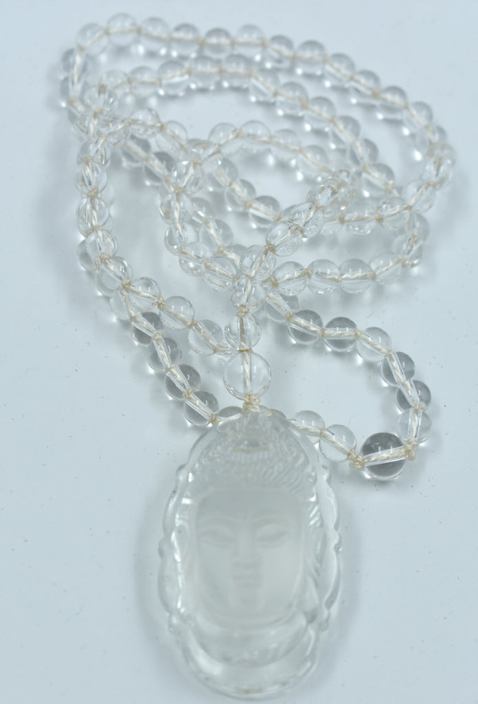Clear Goddess Necklace