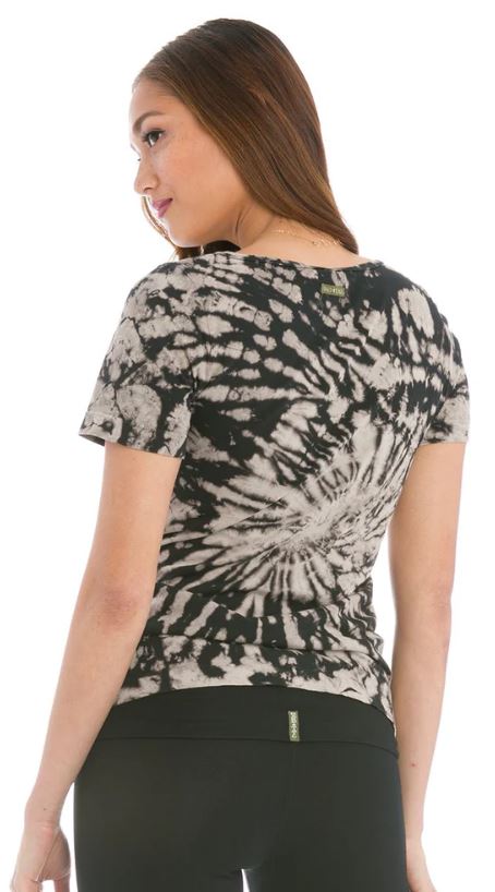 Organic Cotton T in Electric Mineral Wash Dyes