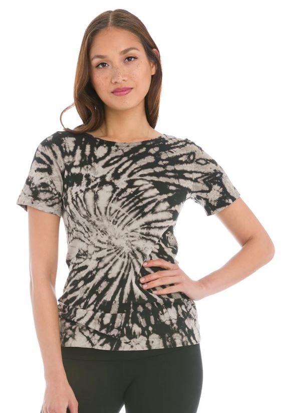 Organic Cotton T in Electric Mineral Wash Dyes