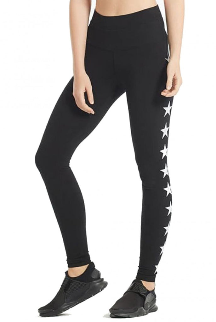Hi Rise Ankle Leggings with stars - Pranachic