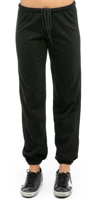 Heathered Fleece Sparkle Sweatpants