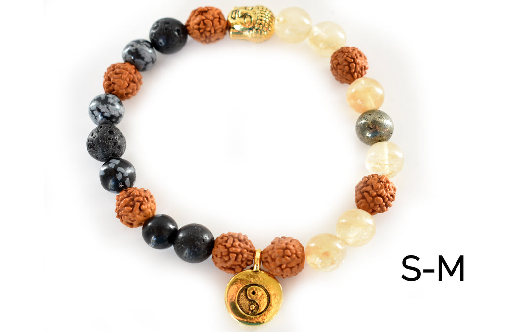 From Daylight & Midnight - Yin Yang Bracelet - Pranachic