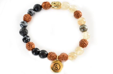 From Daylight & Midnight - Yin Yang Bracelet - Pranachic