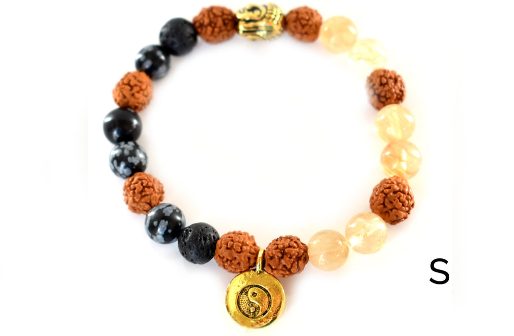 From Daylight & Midnight - Yin Yang Bracelet - Pranachic