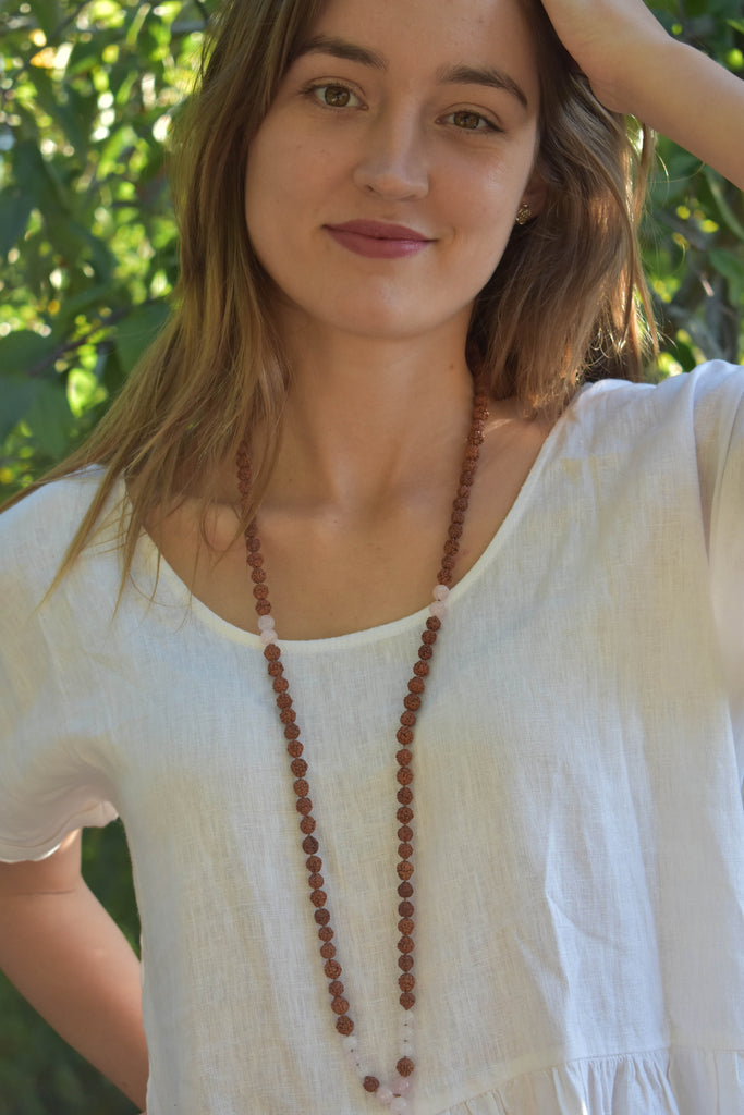 I LOVE - Heart Mala - Pranachic