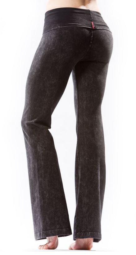 Rolldown Mineral Wash Bootleg Flares - Pranachic
