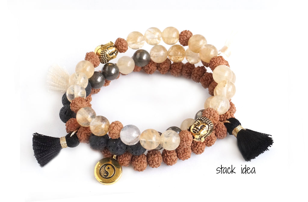Sun Buddha Yang Bracelet - Pranachic