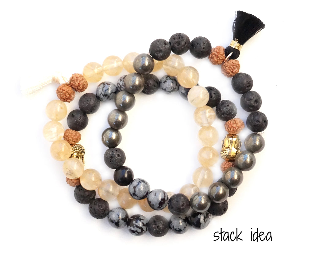 Dark of the Night Yin Bracelet - Pranachic