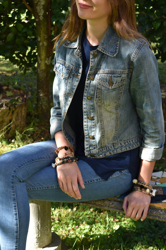 Daylight & Midnight - Yin Yang Bracelet - Pranachic