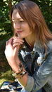 Dark of the Moon Buddha Yin Bracelet - Pranachic