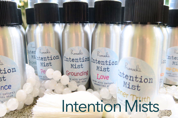 gentle mists blended to support your Intention work