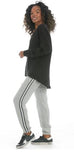Dolman Sleeve V Neck Pullover