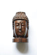 Small Wooden Buddha Head Statue