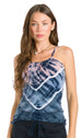 Sweet Cami Tank with Tie dye