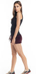 Long Baby Ribbed Tank with Star detail