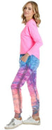 Hi Lo Crop Dolman T in Baby Ribbed Cotton
