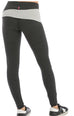 Wave Waistband Rolldown Ankle Leggings
