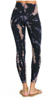 Hi Rise Ankle Leggings with Acid Spiral, Iceberg and Stormwash Tie Dyes