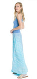 Pull-On Double Layered Maxi Skirt