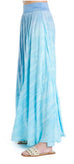 Pull-On Double Layered Maxi Skirt