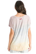 Slouchy V Neck T - with Tie Dyes