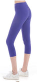 Flat Waist Supplex Performance Capri Leggings