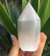 Large Selenite Point Tower