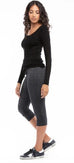 French Terry Crop Sweatpants