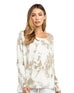 Open Crew Sweatershirt - with Tie Dye
