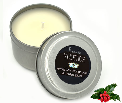 YULETIDE - Special Seasonal Large Travel Candle