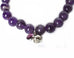 Violet Lotus - Amethyst Bracelet